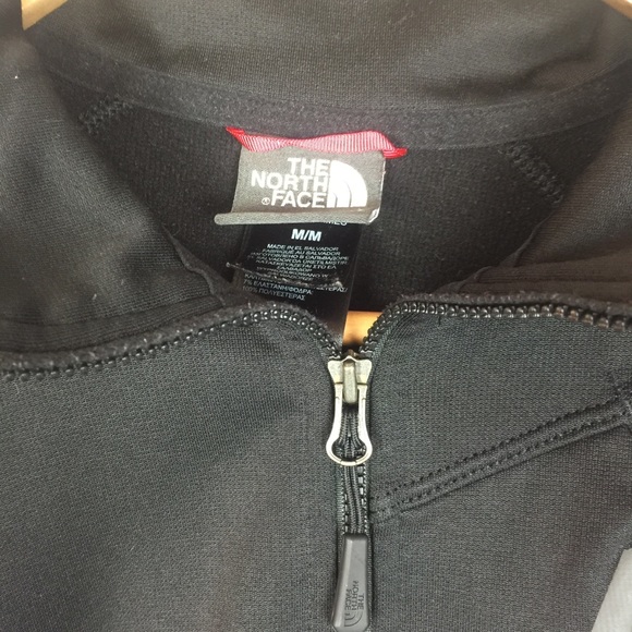 THE NORTH FACE BLACK QUARTER ZIPPER PULLOVER MED - Picture 4 of 8